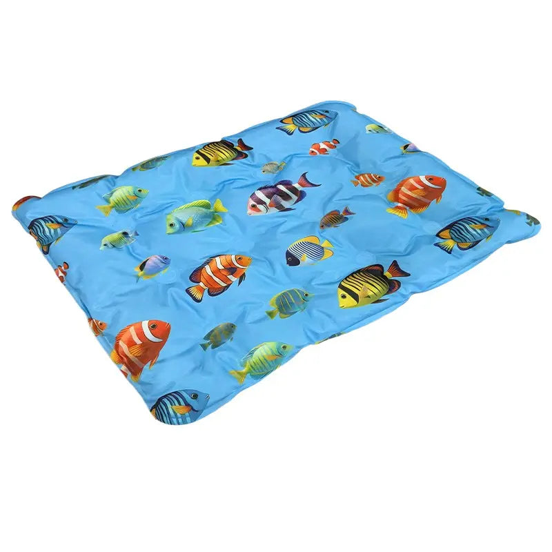 Large Thick Pet Ice Pad, Summer Cooling Mat for Cats, Waterproof Bite-Resistant, Leak-Proof, Anti-Sweat, Ideal for Hot Weather Relief